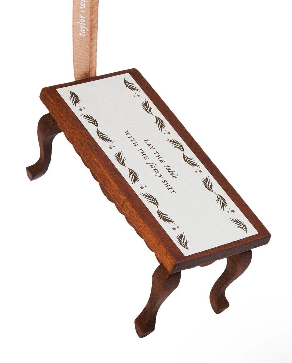 Taylor Swift Tolerate It Table Ornament Holiday Collection Evermore Christmas